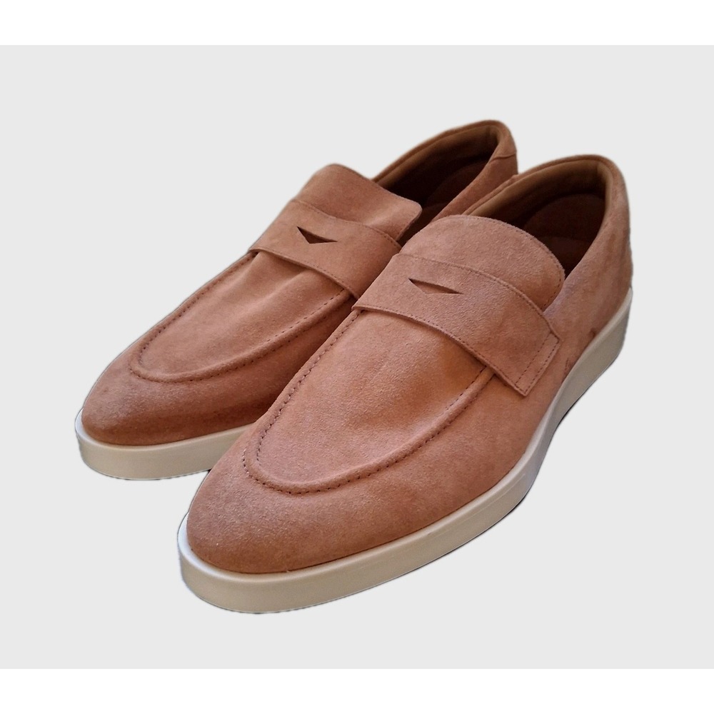 Wolf & Shepherd Men's Size 14 M Closer Penny Loafer Soft Brown Suede Worn Once - Picture 9 of 16